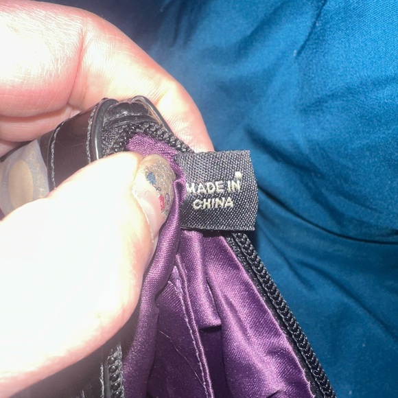 Coach multicolor logo print sateen wristlet - Picture 5 of 5